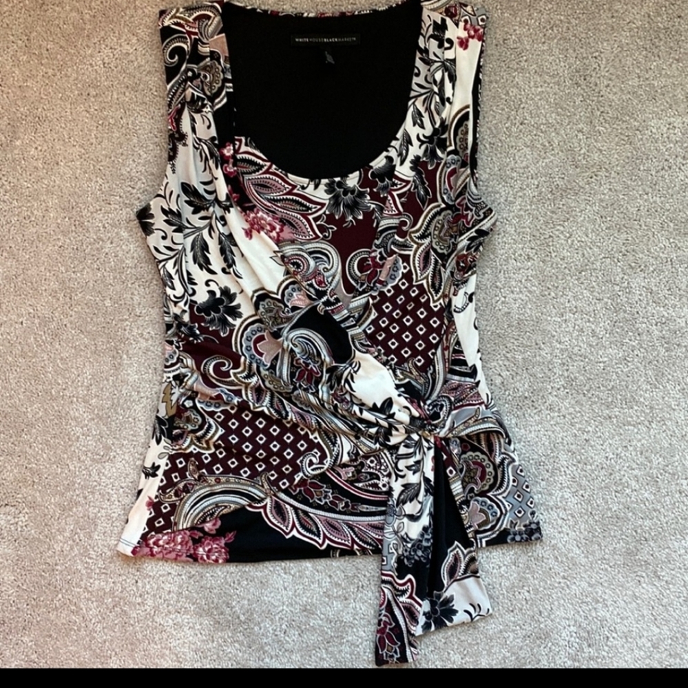 White House Black Market Sleeveless Top